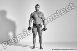 Bodybuilding reference poses of Ramon